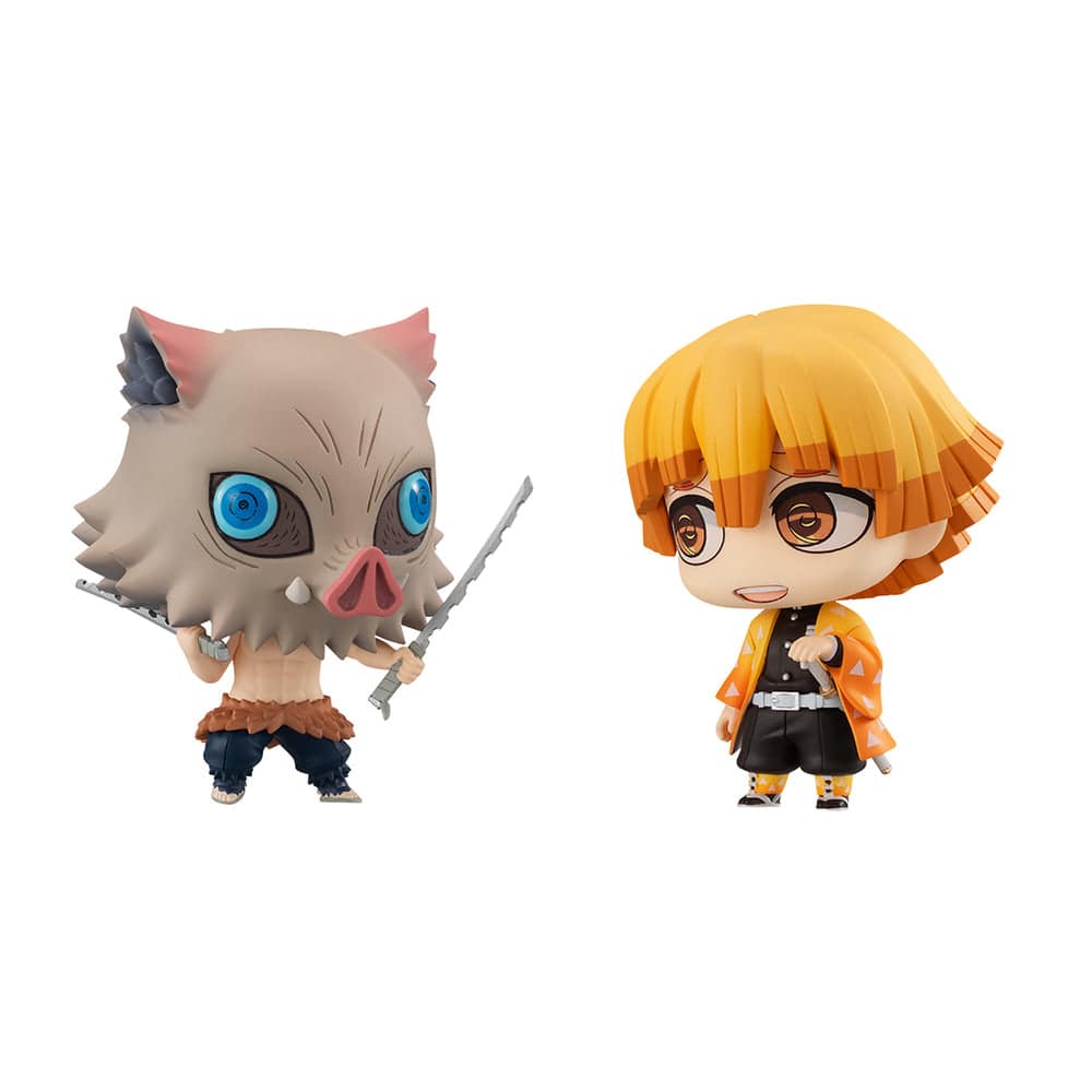 CHIMIMEGA BUDDY SERIES Demon Slayer ZENITSU & INOSUKE (with gift)