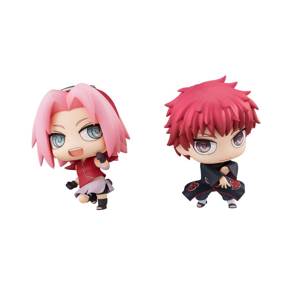 CHIMIMEGA BUDDY SERIES NARUTO HARUNO SAKURA & SASORI set (with gift)