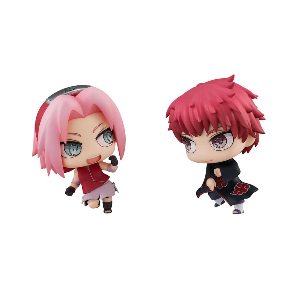 CHIMIMEGA BUDDY SERIES NARUTO HARUNO SAKURA & SASORI set (with gift)