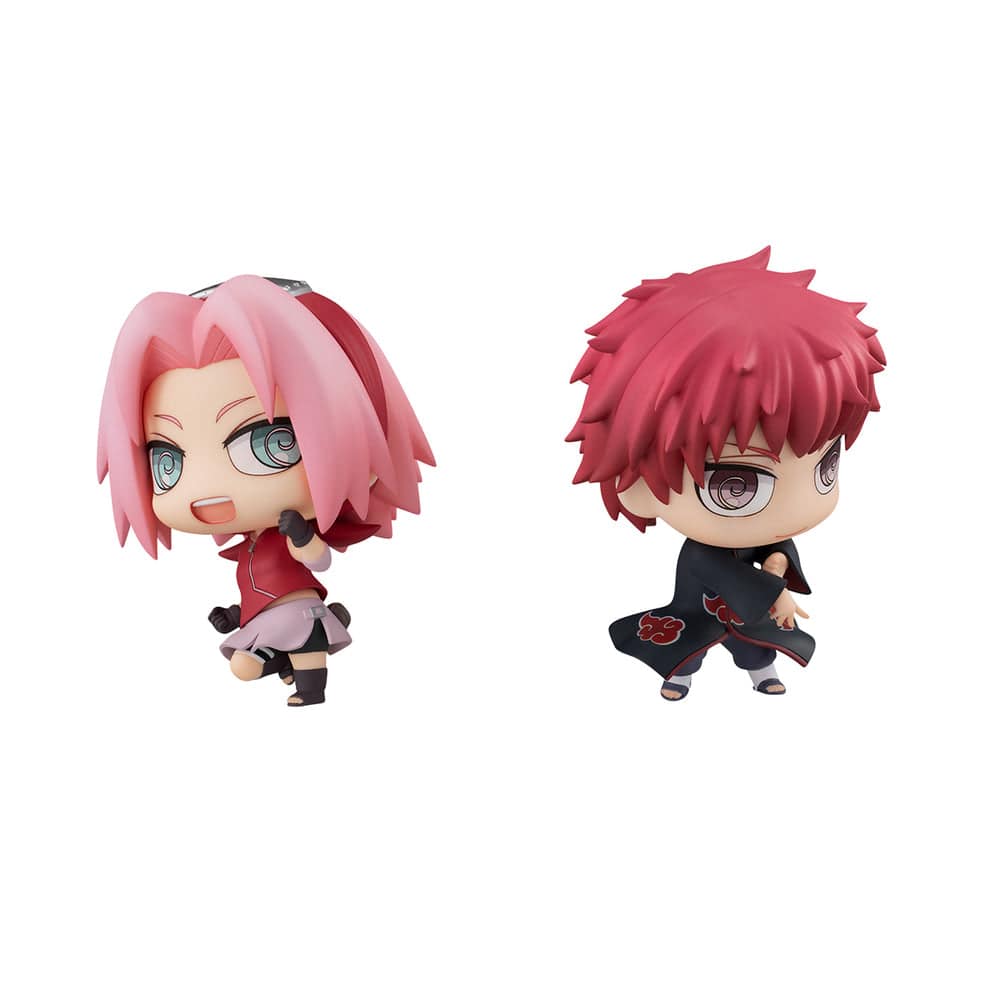 CHIMIMEGA BUDDY SERIES NARUTO HARUNO SAKURA & SASORI set (with gift)