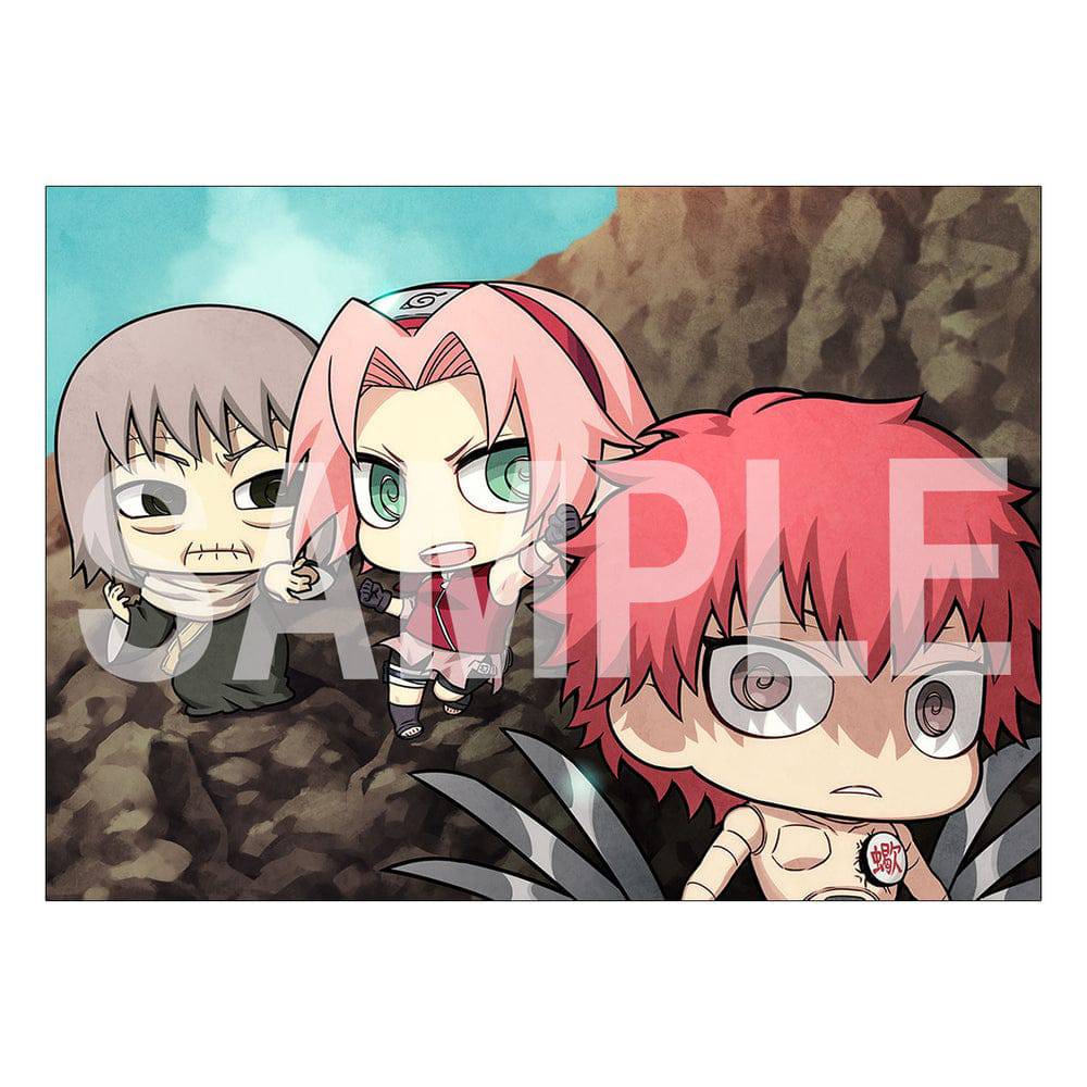 CHIMIMEGA BUDDY SERIES NARUTO HARUNO SAKURA & SASORI set (with gift)