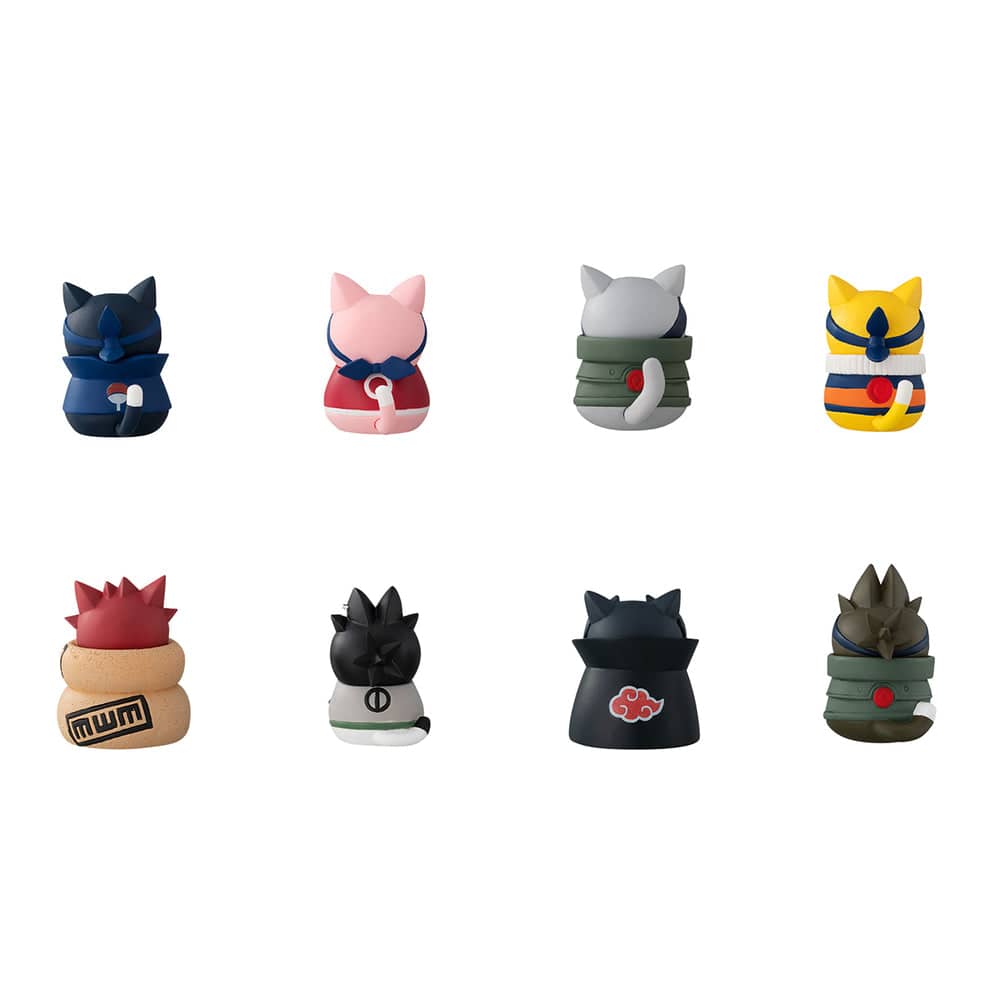 NARUTO-NYARUTO! CATS of KONOHA VILLAGE with premium can mascot BOX SET