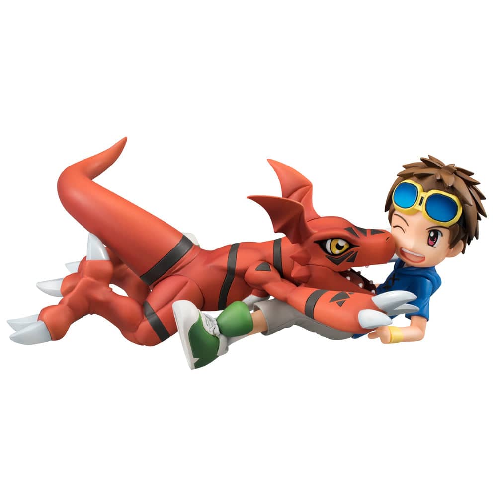 G.E.M. DIGIMON TAMERS Guilmon & Matsuda Takato