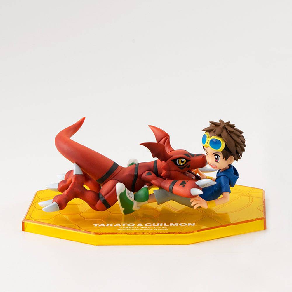 G.E.M. DIGIMON TAMERS Guilmon & Matsuda Takato