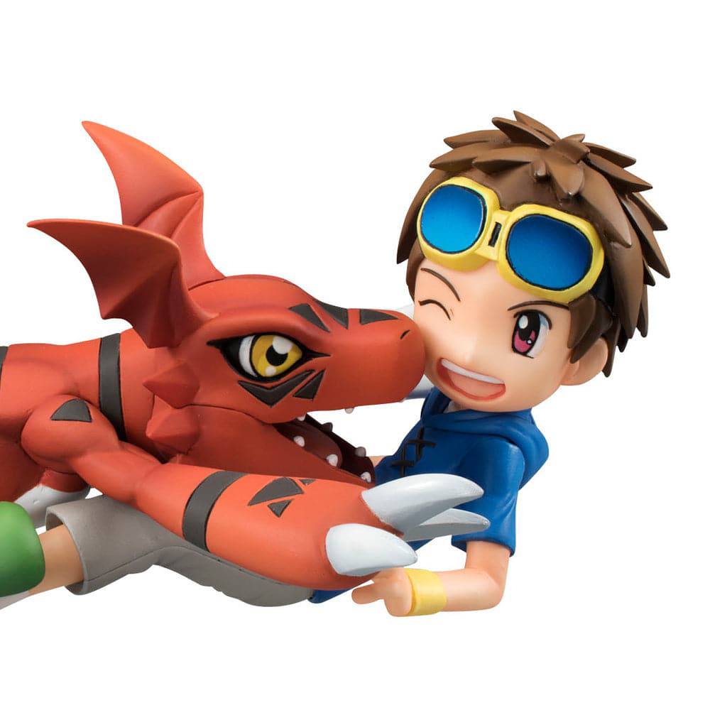 G.E.M. DIGIMON TAMERS Guilmon & Matsuda Takato