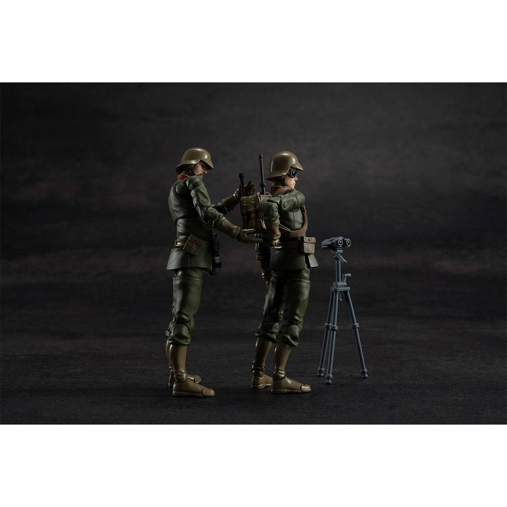 G.M.G. Mobile Suit Gundam Principality of Zeon Army Soldier Set (with gift)