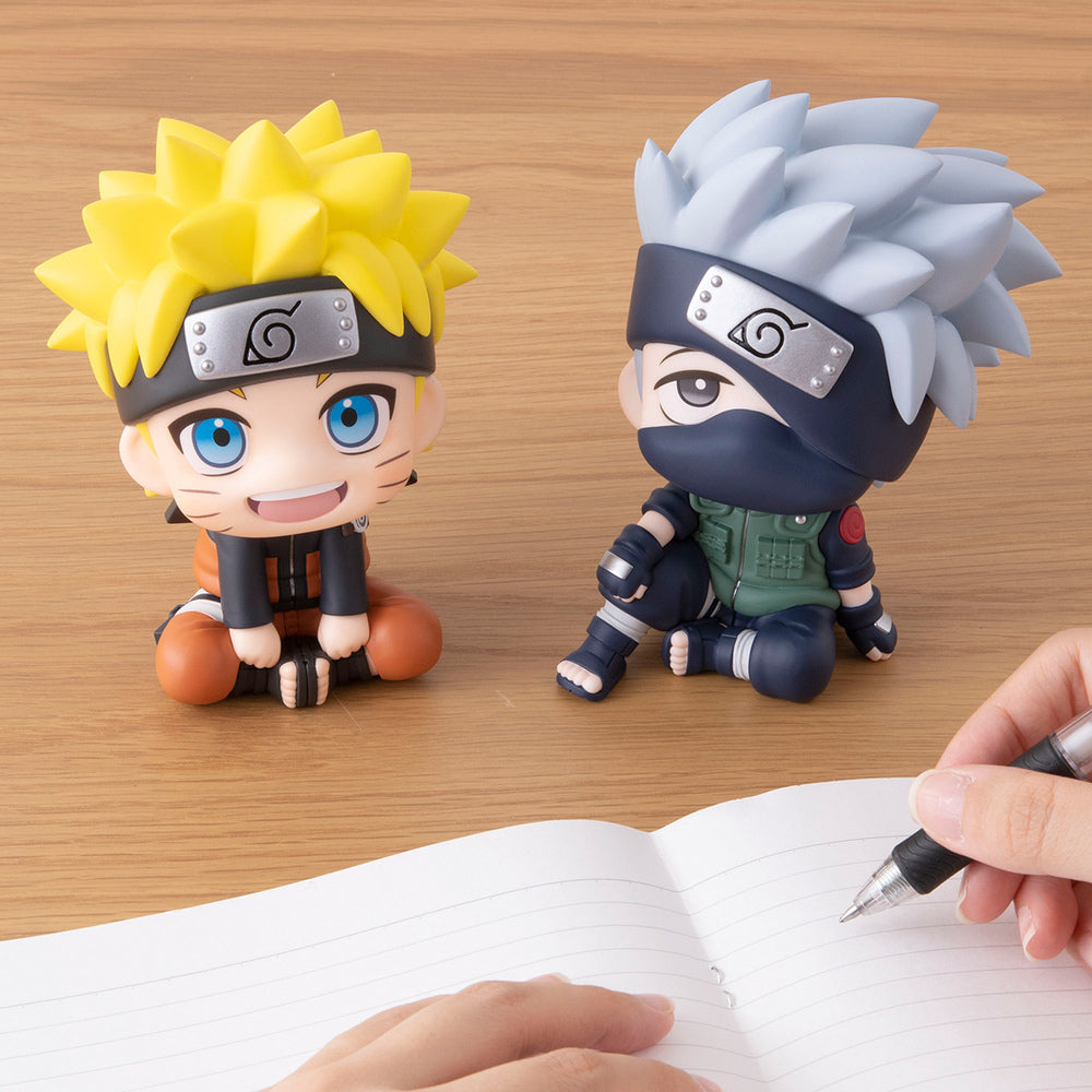 LOOK UP SERIES NARUTO - UZUMAKI NARUTO & HATAKE KAKASHI set [with gift]