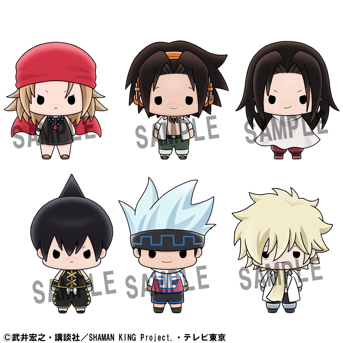 CHOKORIN MASCOT  SHAMAN KING Set