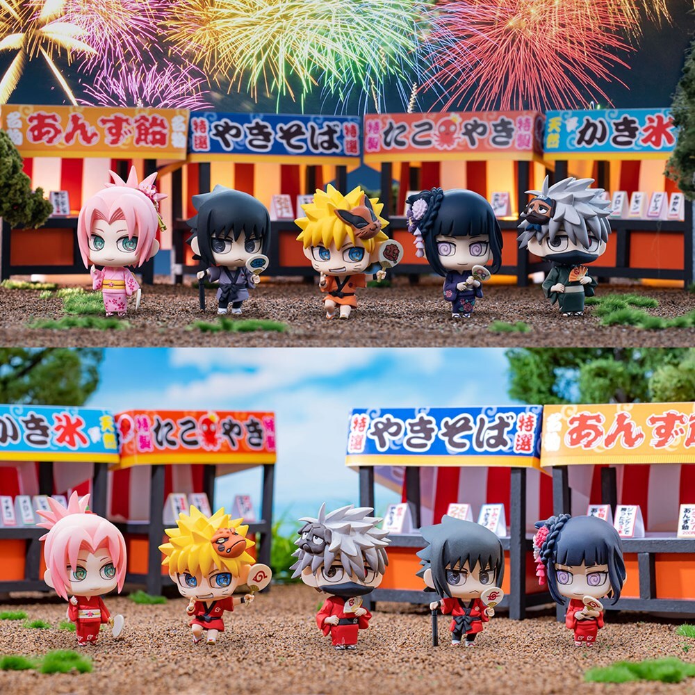 Petit Chara Land NARUTO 10th Anniversary Ver. BOX SET (with gift)