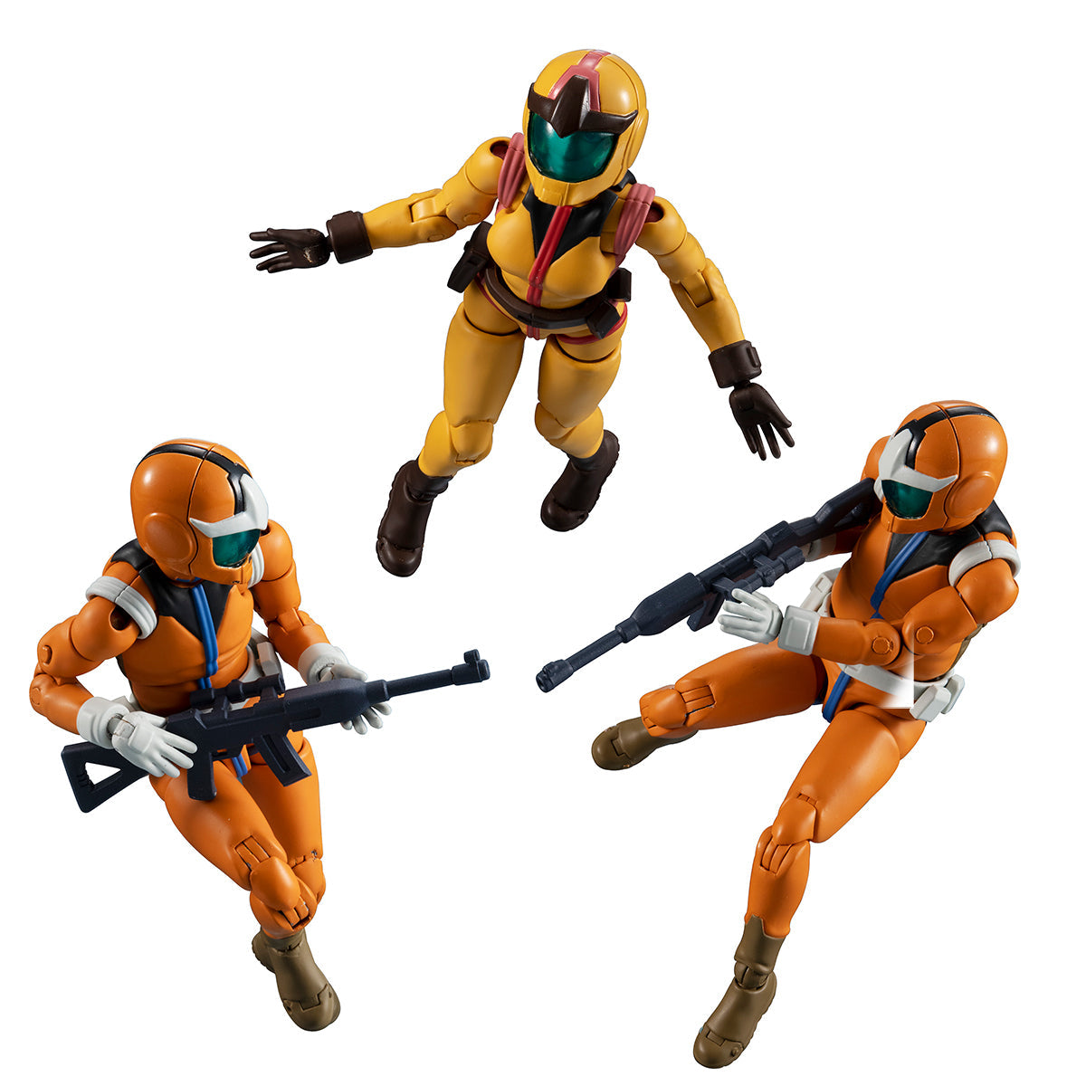 "G.M.G.Mobile Suit Gundam  
Earth Federation Force 040506 Sayla Mass set (with gift)"