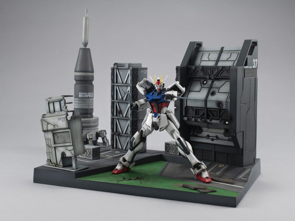 Realistic Model Series Mobile Suits Gundam Seed 1/144 HG G Structure [GS06] Heliopolis Battle Stage