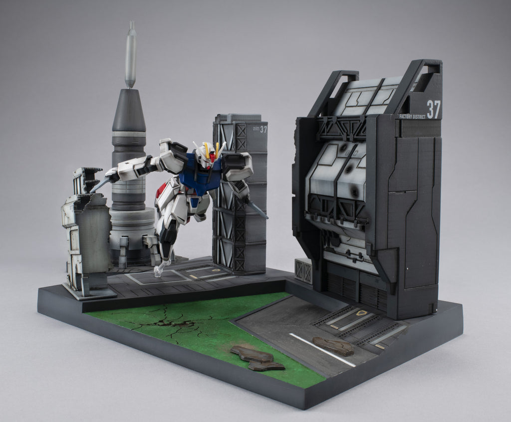 Realistic Model Series Mobile Suits Gundam Seed 1/144 HG G Structure [GS06] Heliopolis Battle Stage