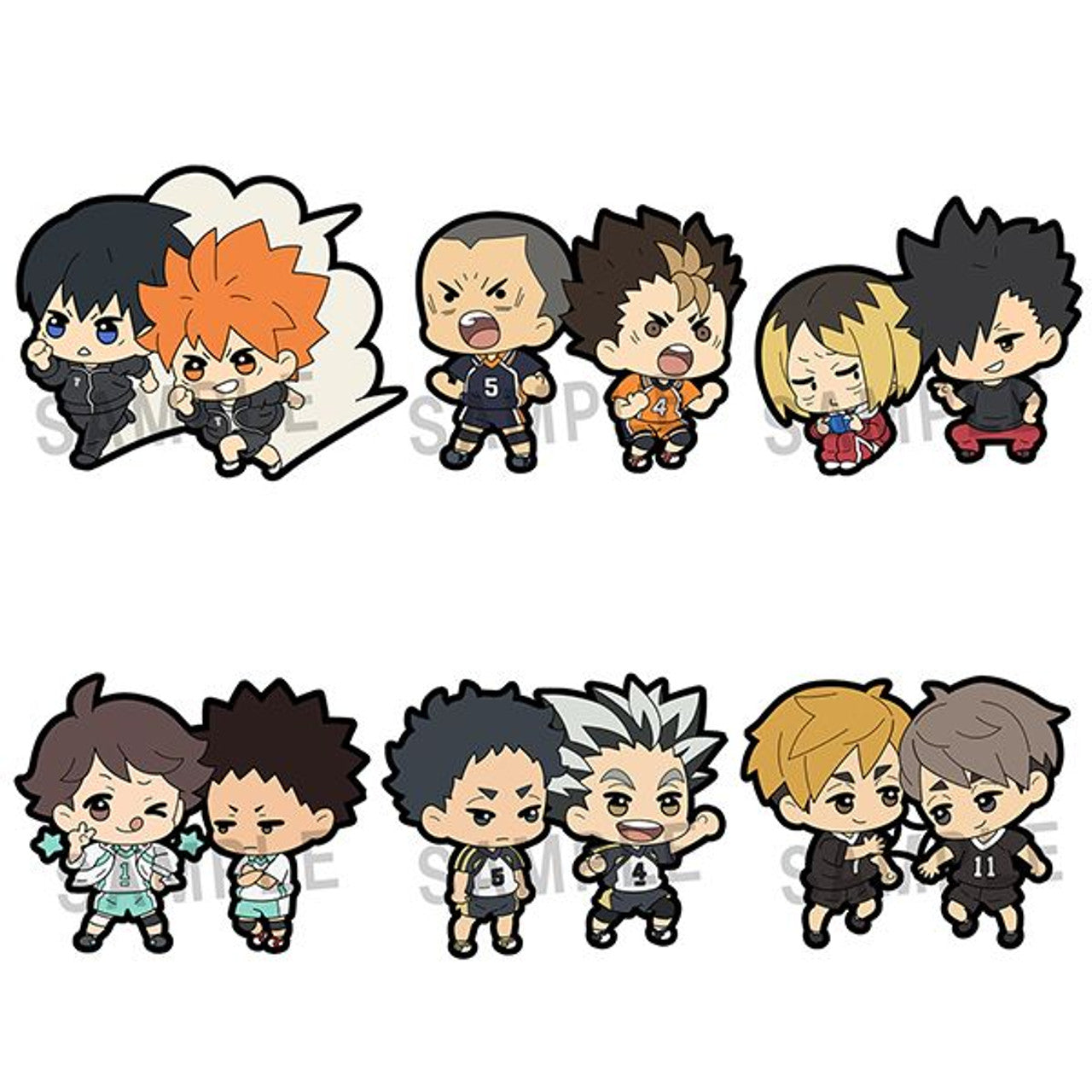 Rubber Mascot Buddycolle Haikyuu!!