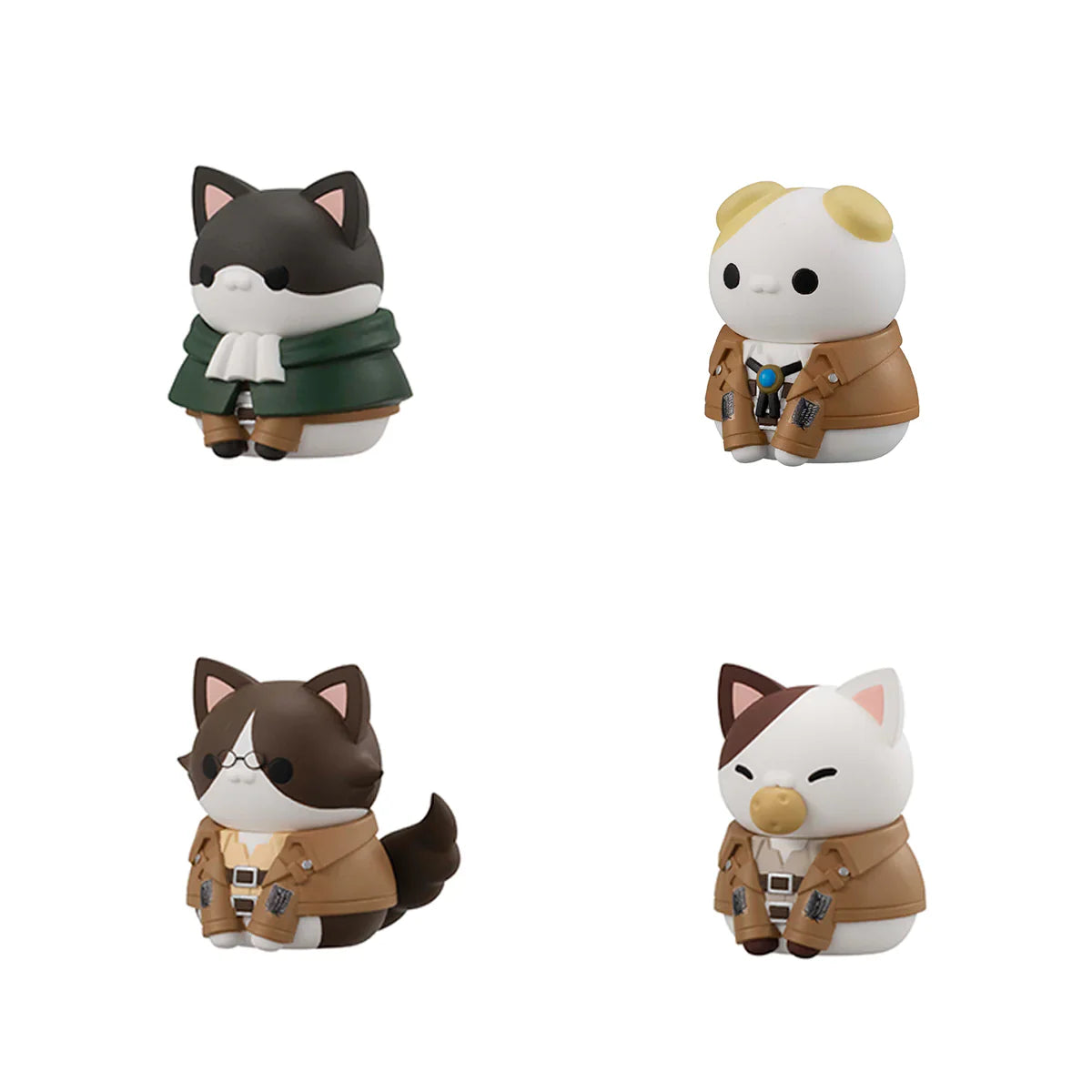 MEGA CAT PROJECT Attack on Titan Attack on Tinyan Gathering Scout Regiment danyan! set [with gift]