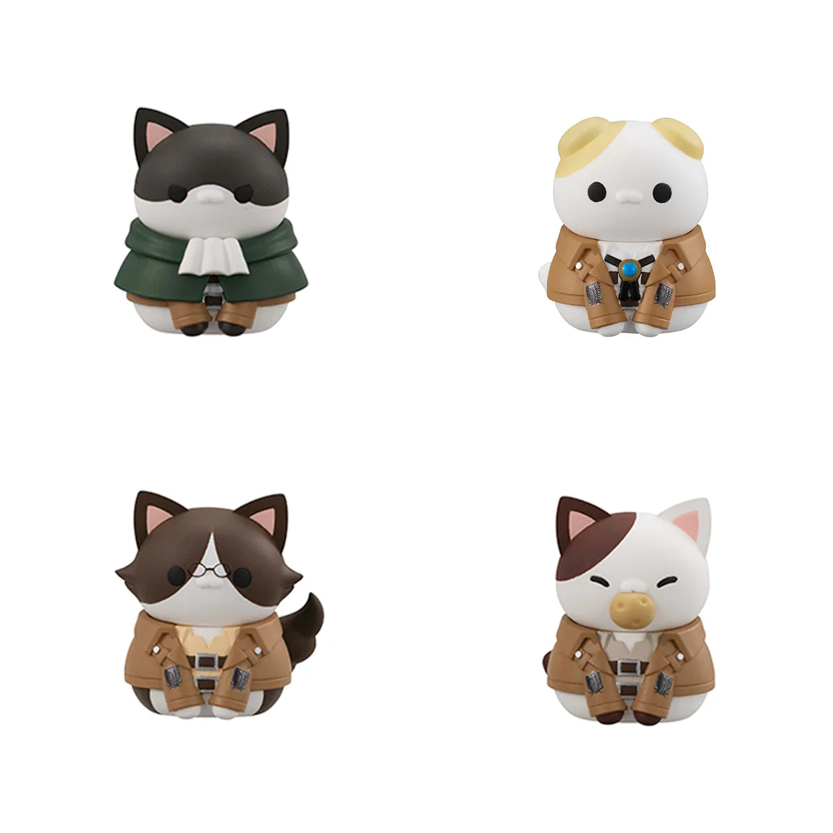 MEGA CAT PROJECT Attack on Titan Attack on Tinyan Gathering Scout Regiment danyan! set [with gift]