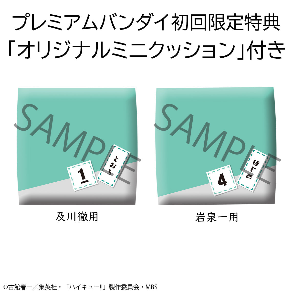 Lookup Haikyu!! Toru Oikawa & Hajime Iwaizumi Set [With Gift]