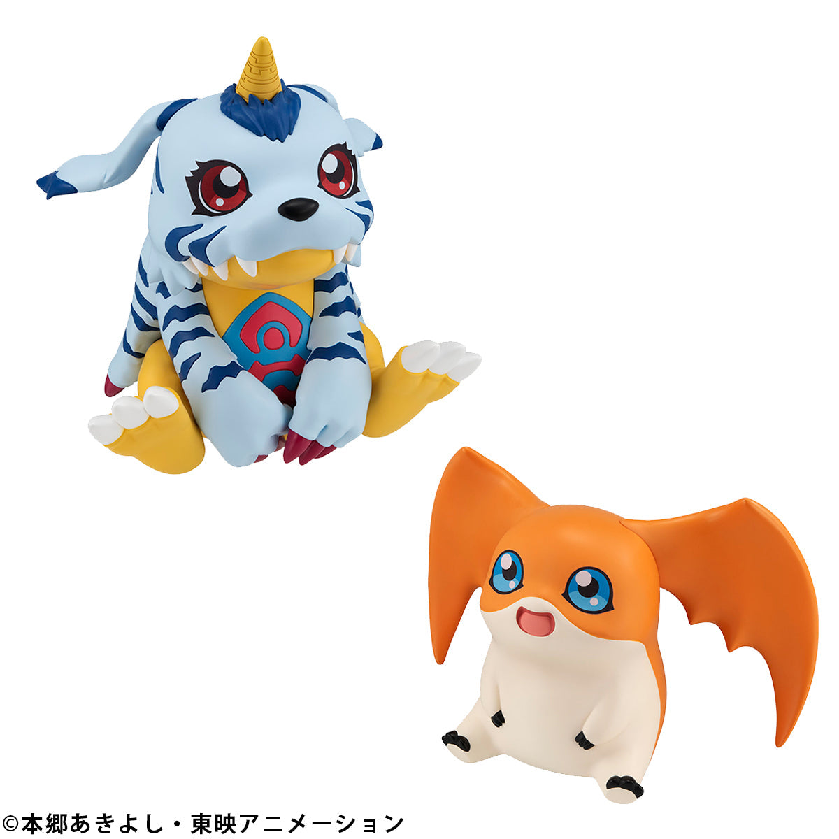 Lookup Digimon Adventure Gabumon & Patamon Set [With Gift]