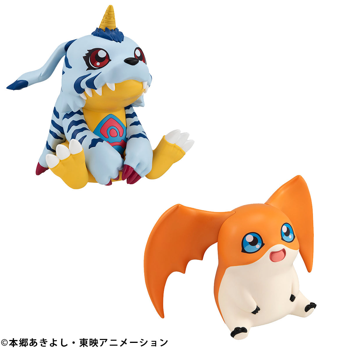 Lookup Digimon Adventure Gabumon & Patamon Set [With Gift]