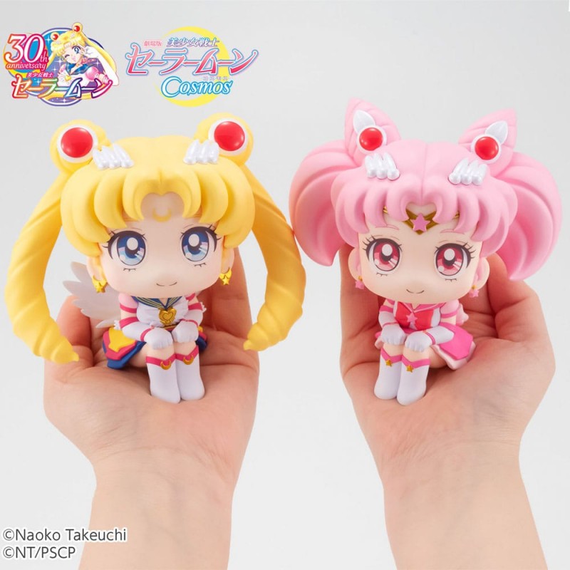 Lookup Sailor Moon Cosmos Movie Ver. Eternal Sailor Moon & Eternal Sailor Chibi Moon Set [with Gift]