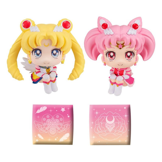 Lookup Sailor Moon Cosmos Movie Ver. Eternal Sailor Moon & Eternal Sailor Chibi Moon Set [with Gift]