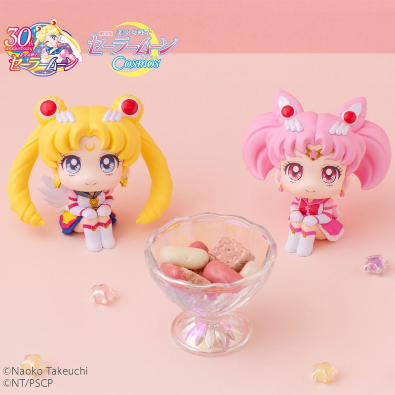 Lookup Sailor Moon Cosmos Movie Ver. Eternal Sailor Moon & Eternal Sailor Chibi Moon Set [with Gift]