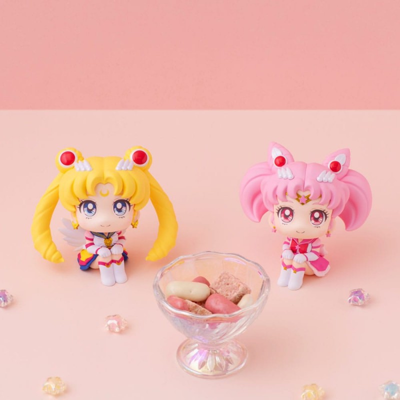 Lookup Sailor Moon Cosmos Movie Ver. Eternal Sailor Moon & Eternal Sailor Chibi Moon Set [with Gift]