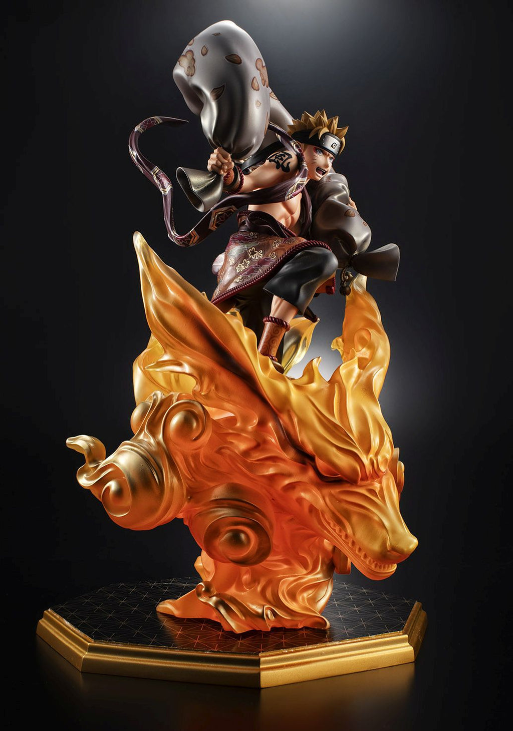 Precious G.E.M.Series Naruto-Shippuden-Naruto Uzumaki Wind God&Sasuke Uchiha Thunder God Set