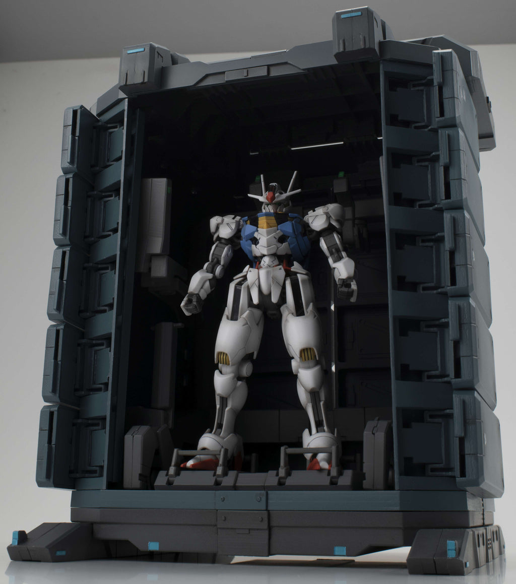 Realistic Model Series MS Gundam THE WITCH FROM MERCURY GS07-A MS Container (WEATHERING COLOR ED.)