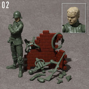G.M.G PROFESSIONAL MS Gundam Principality of Zeon General Soldier01 03 Set (Packaging with special box)