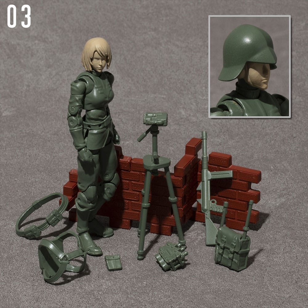 G.M.G PROFESSIONAL MS Gundam Principality of Zeon General Soldier01 03 Set(Packaging w/special box)