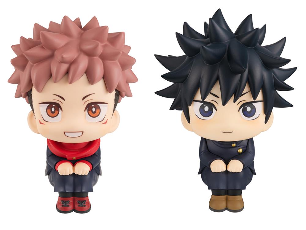 Lookup Jujutsu Kaisen Yuji Itadori Laugh ver & Megumi Fushiguro Smile ver. Set (with gift)