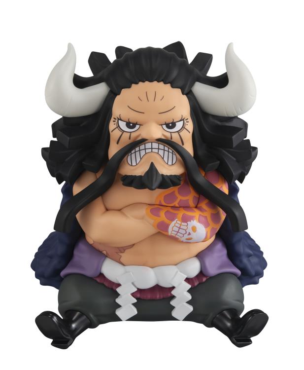 Lookup ONE PIECE Kaido the Beast & Big Mom Set (with gourd & semla)