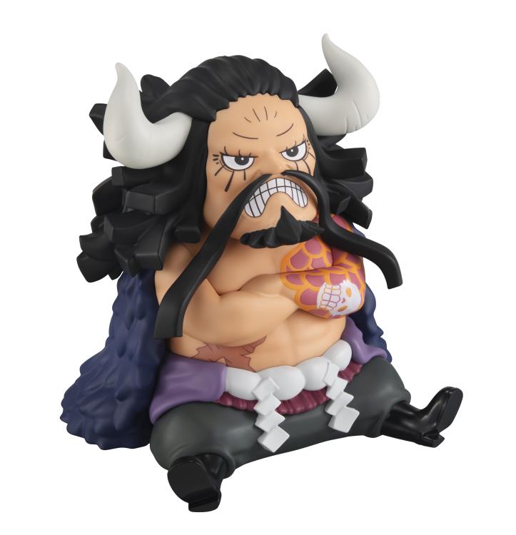 Lookup ONE PIECE Kaido the Beast & Big Mom Set (with gourd & semla)