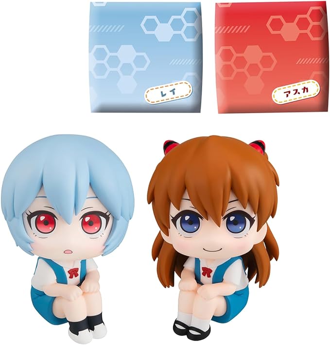 Lookup Evangelion: 3.0+1.0 Thrice Upon a Time Rei Ayanami & Shikinami Asuka Langley Set (w/ gift)