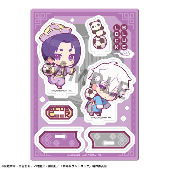 Acrylic Stands Buddycolle The Movie Blue Lock - Ep Nagi- A Seishiro Nagi & Reo Mikage Panda Ver.