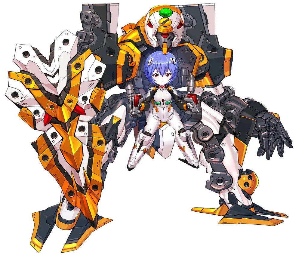 Desktop Army Evangelion: 3.0+1.0 Thrice Upon A Time Ayanami Rei & Evangelion No. 0 (Kai) (Repeat)