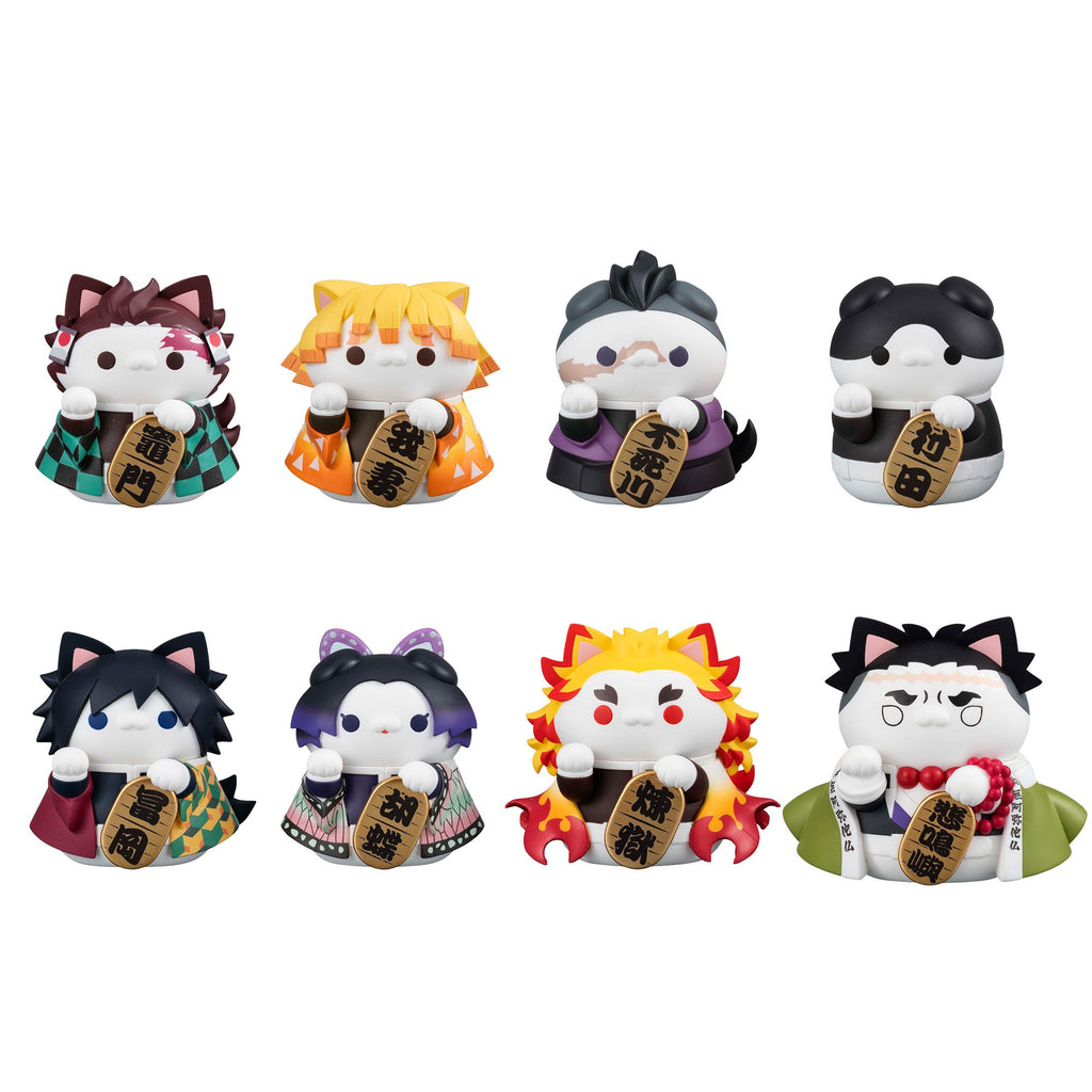 Mega Cat Project Demon Slayer: Kimetsu no Yaiba Demon Slayer Fortune Cats Ver. 01 [With Gift]