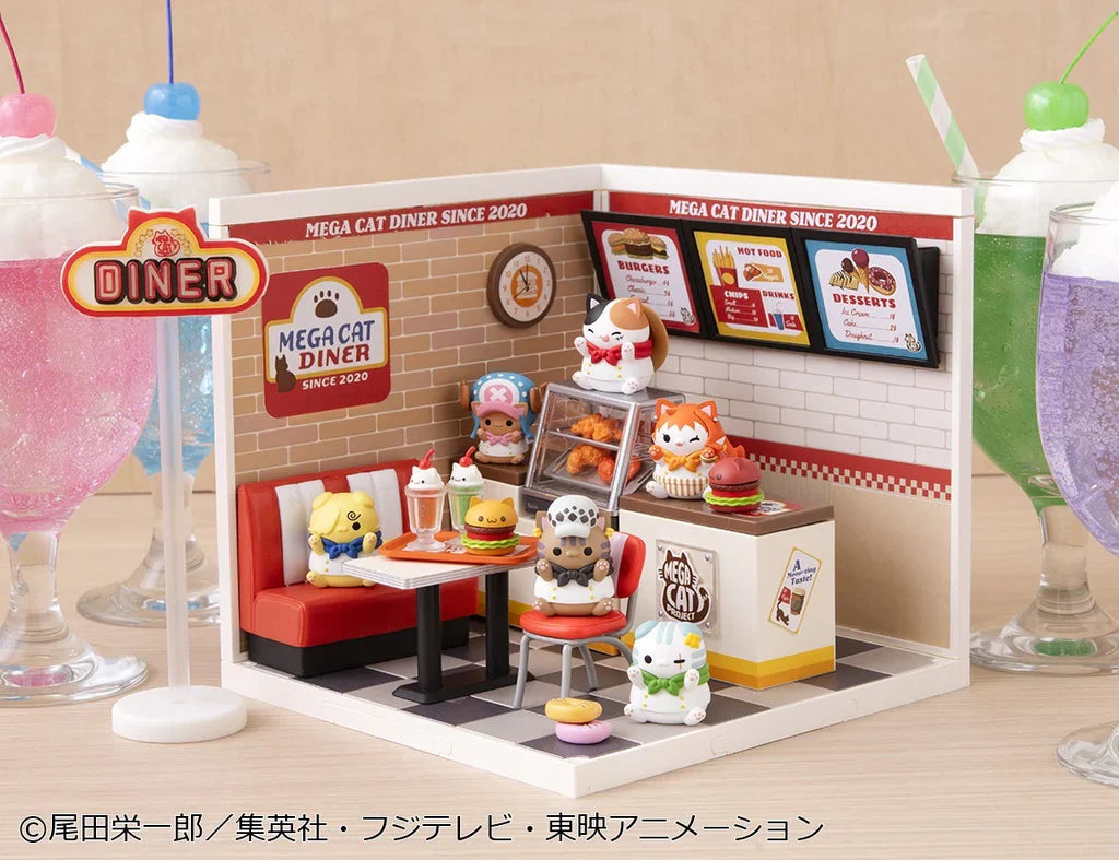 Mega Cat Project: One Piece NyanPieceNyan! Diner!