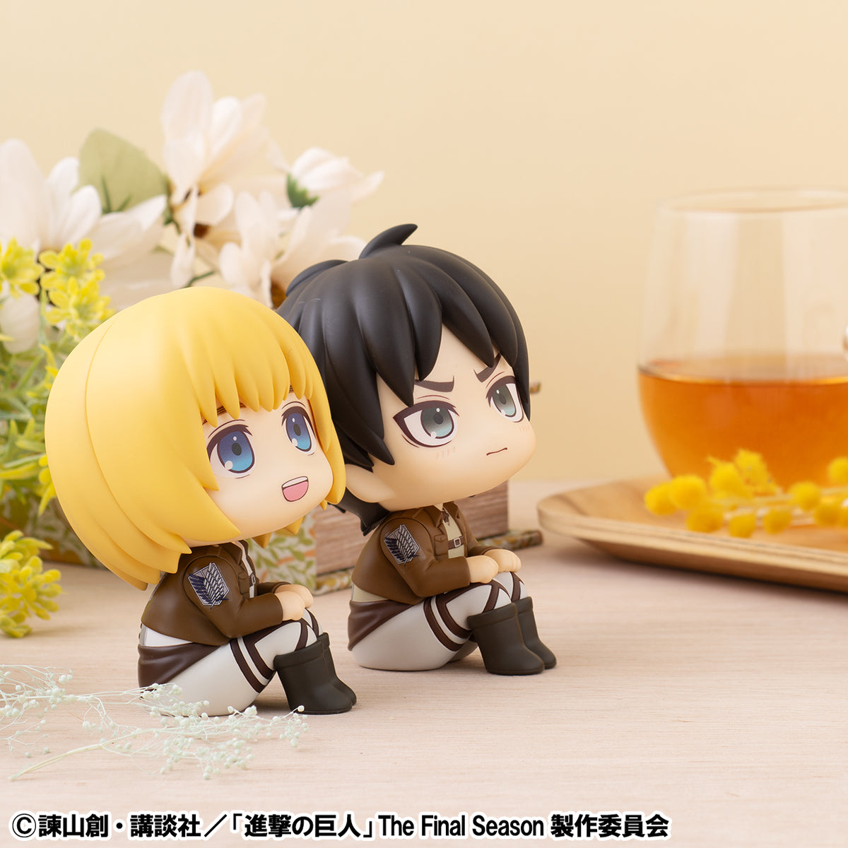 Lookup: Attack on Titan - Armin Arlert & Ellen Jaeger Grumpy Ver. Set [With Gift]