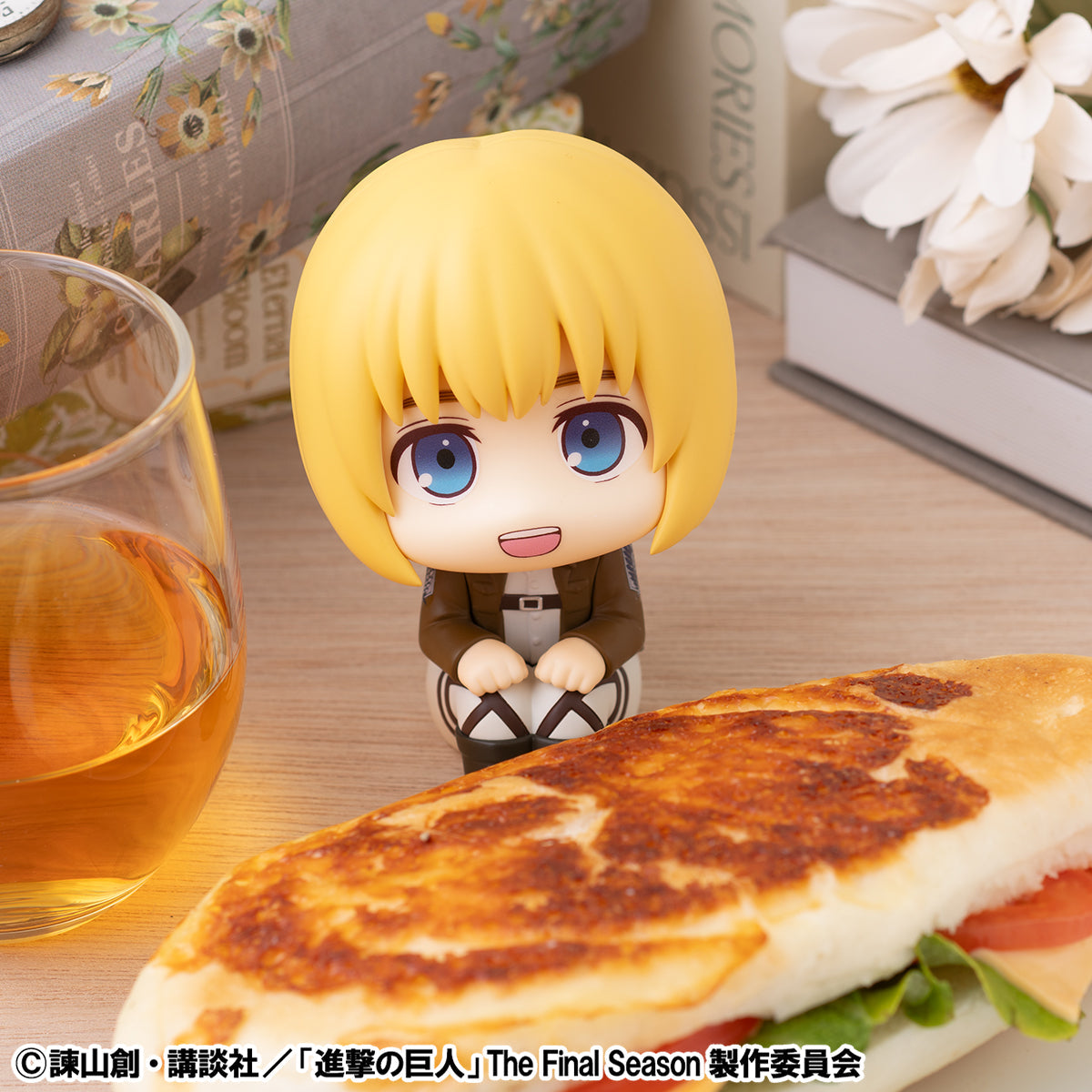 Lookup: Attack on Titan - Armin Arlert & Ellen Jaeger Grumpy Ver. Set [With Gift]