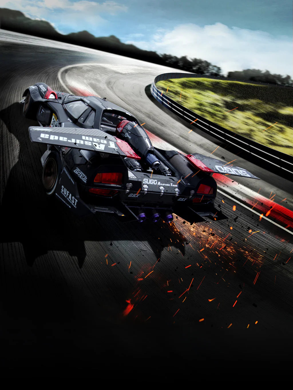 Variable Action Hi-Spec United: Future GPX Cyber Formula - Asurada G.S.X RS Siren