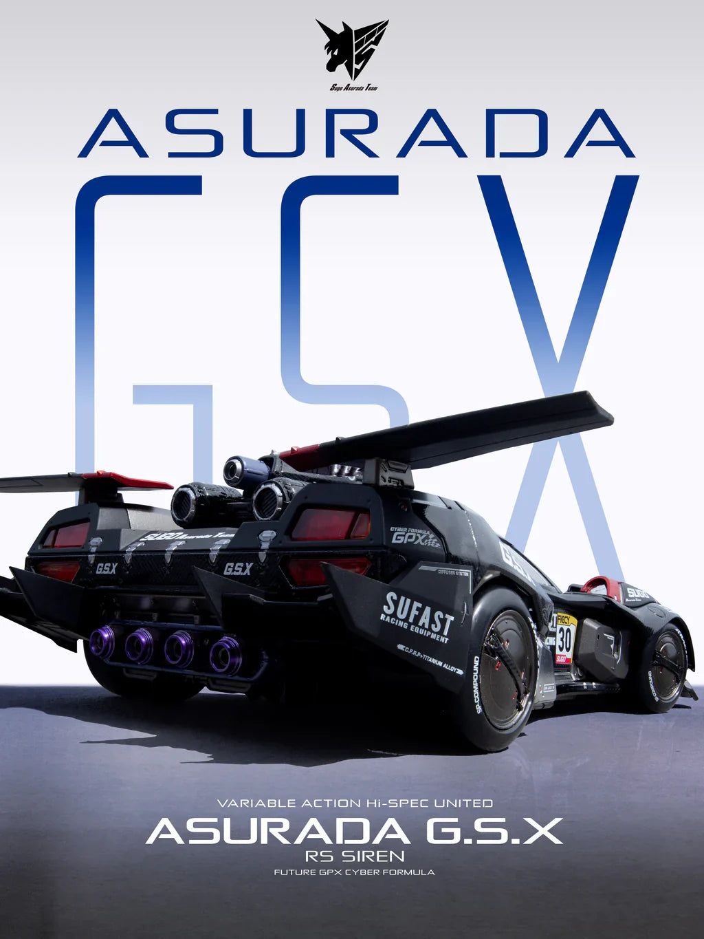 Variable Action Hi-Spec United: Future GPX Cyber Formula - Asurada G.S.X RS Siren