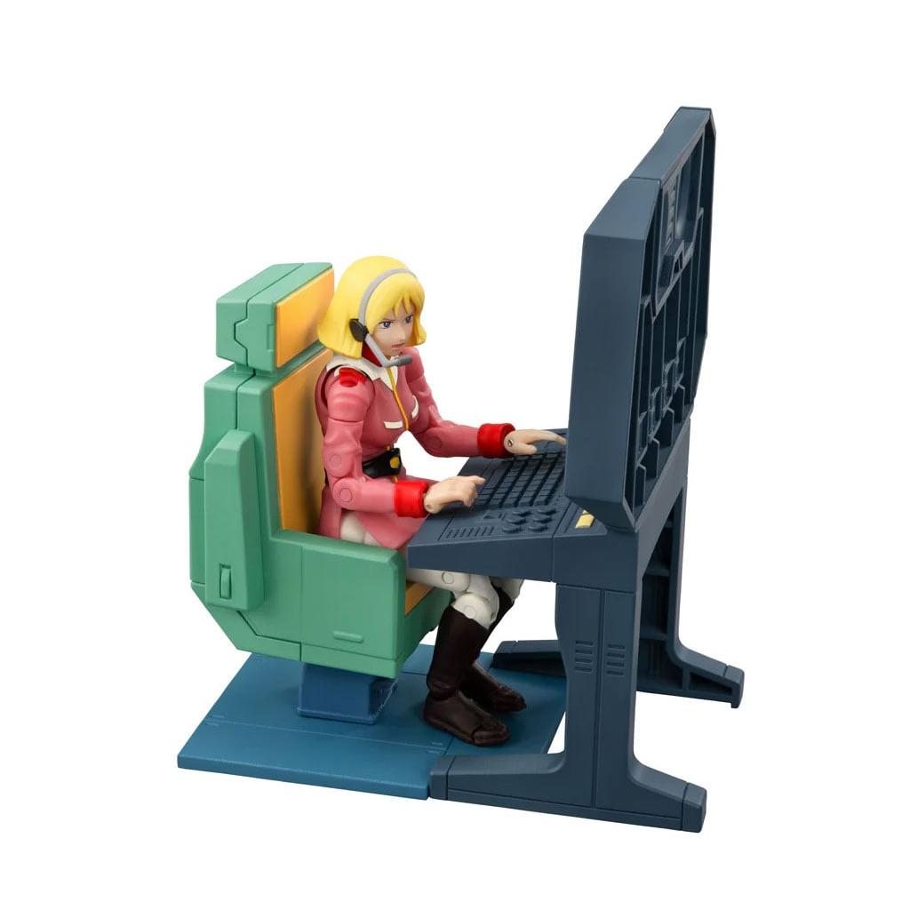 G.M.G. Collection EX: Mobile Suit Gundam - White Base Bridge Radio Operator Desk Set [with gift]