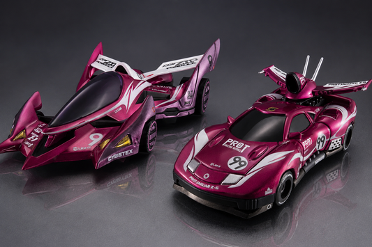 Cyber Formula Collection Heritage Edition Future Gpx Cyber Formula Proto Jaguar Z 6 & Aoi Stealth Jaguar Z 7 Set