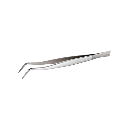 Angled Tweezers 155mm