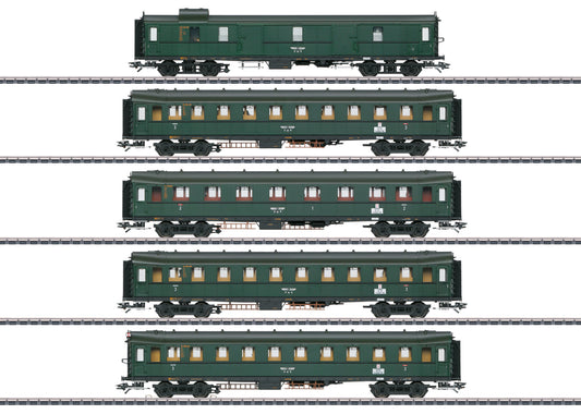 HO "Pike Cars" Express Train Passenger Car Set