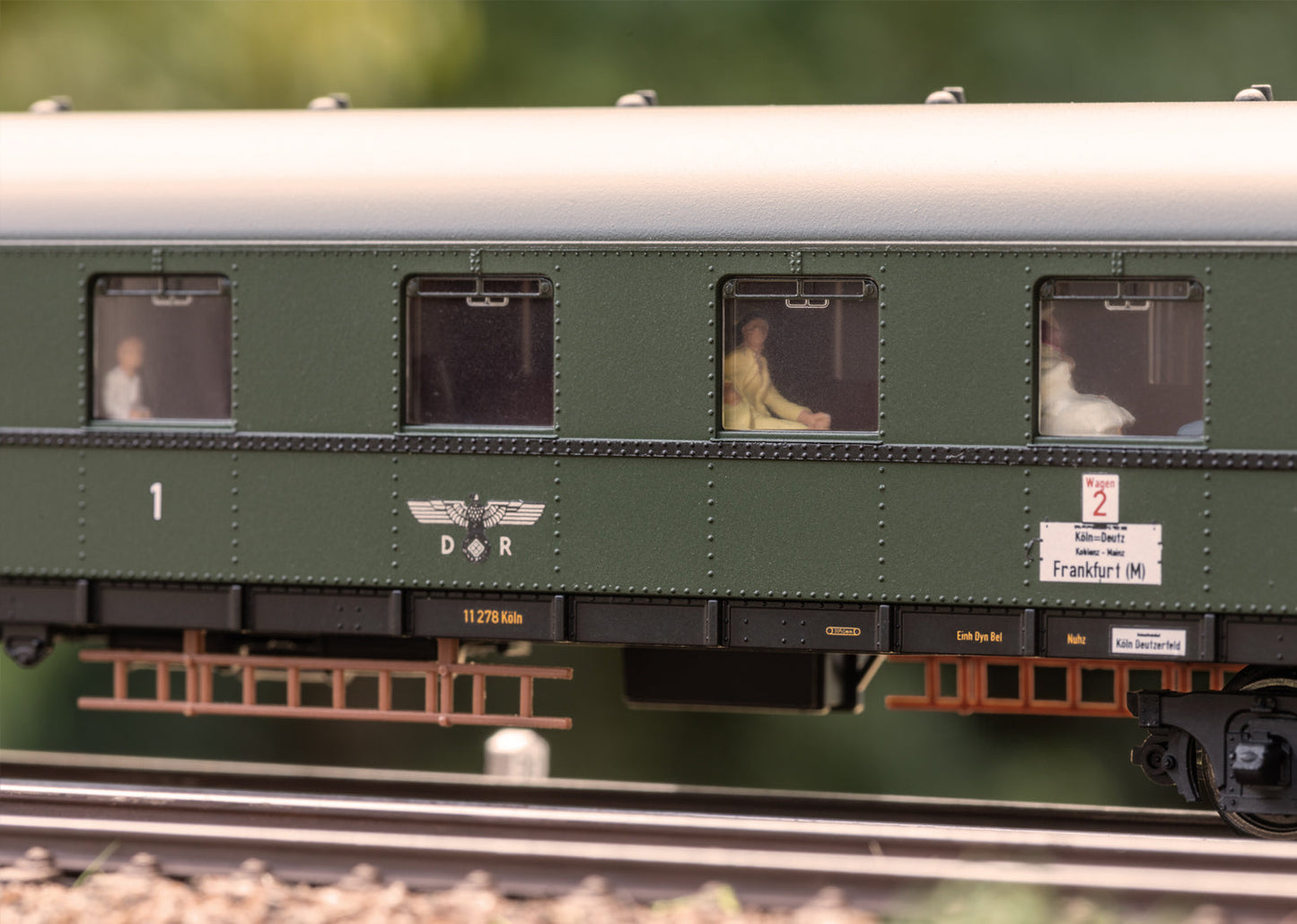 HO "Pike Cars" Express Train Passenger Car Set