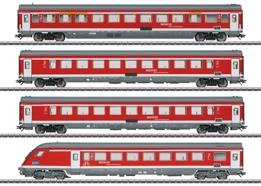 HO "Munich Nurnberg Express" Passenger Car Set 1