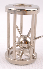 1pc Metal Cast Brain Teaser Puzzle #05
