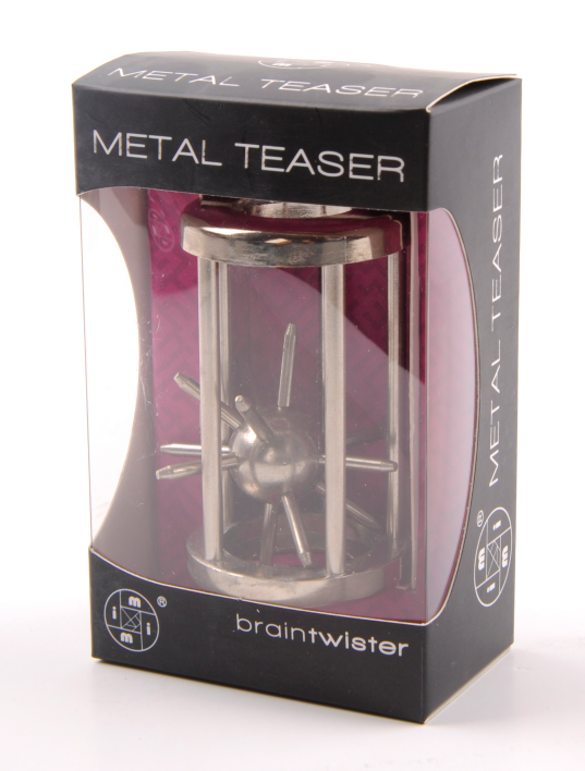 1pc Metal Cast Brain Teaser Puzzle #05